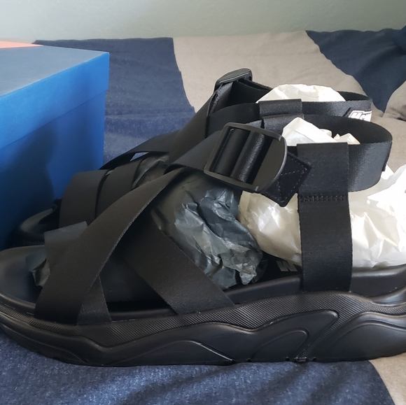 MSGM Attack Strap Sandals Size 11 (EUR 44) - Picture 4 of 7